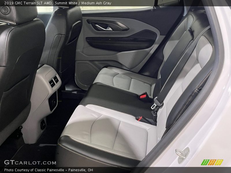 Summit White / Medium Ash Gray 2019 GMC Terrain SLT AWD