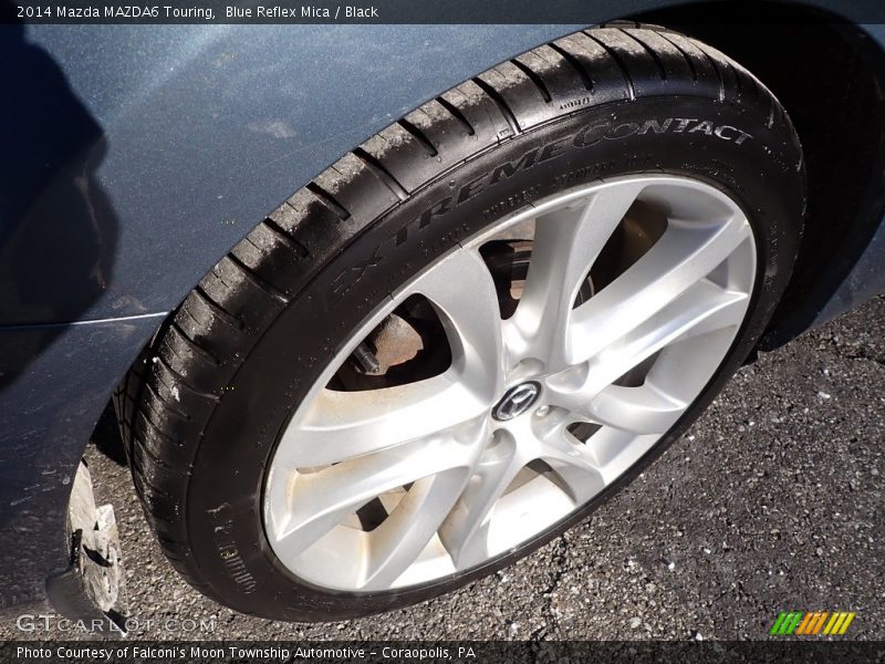 Blue Reflex Mica / Black 2014 Mazda MAZDA6 Touring
