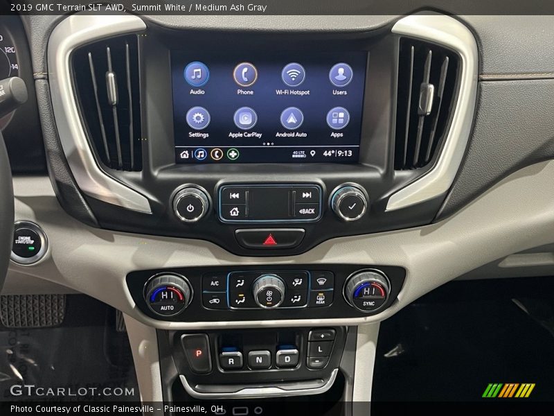 Summit White / Medium Ash Gray 2019 GMC Terrain SLT AWD
