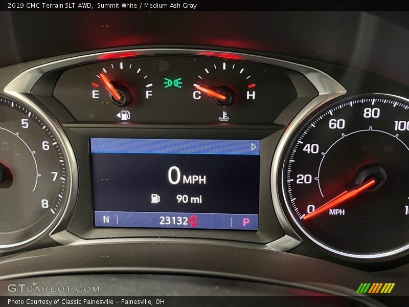 Summit White / Medium Ash Gray 2019 GMC Terrain SLT AWD