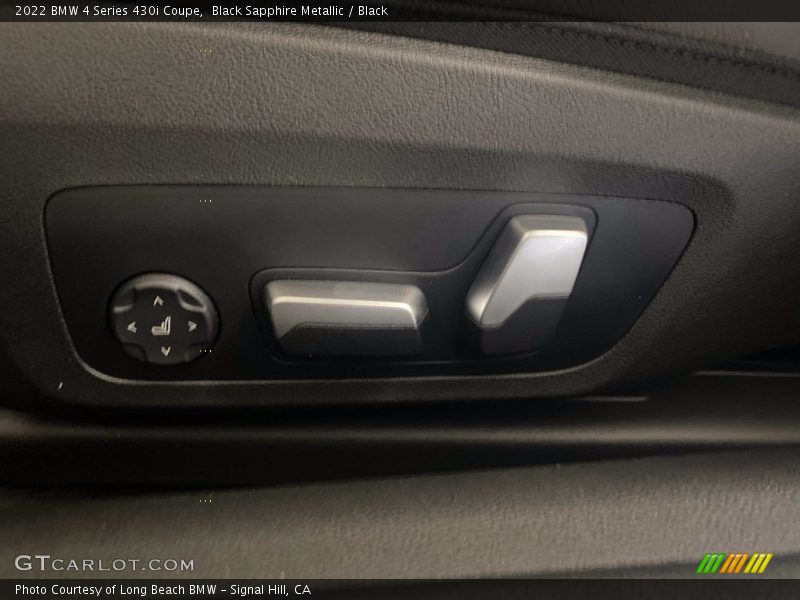 Black Sapphire Metallic / Black 2022 BMW 4 Series 430i Coupe