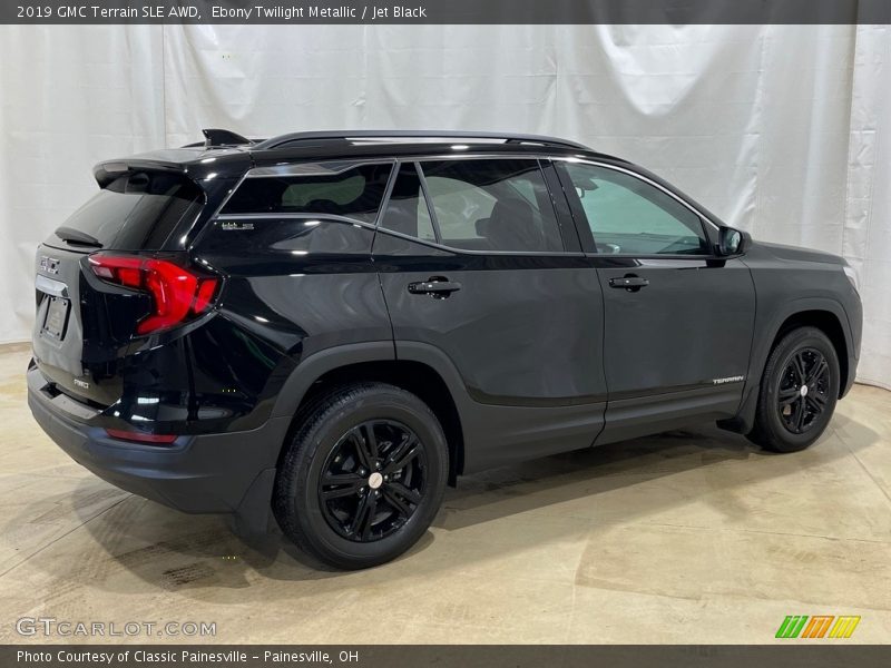 Ebony Twilight Metallic / Jet Black 2019 GMC Terrain SLE AWD
