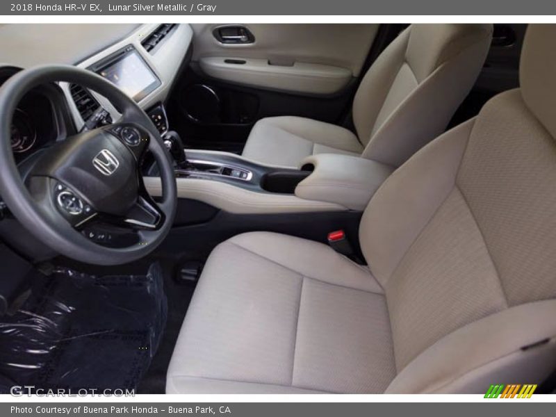 Lunar Silver Metallic / Gray 2018 Honda HR-V EX