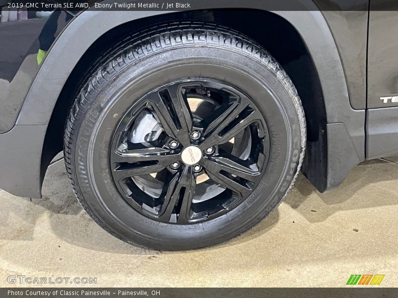 Ebony Twilight Metallic / Jet Black 2019 GMC Terrain SLE AWD