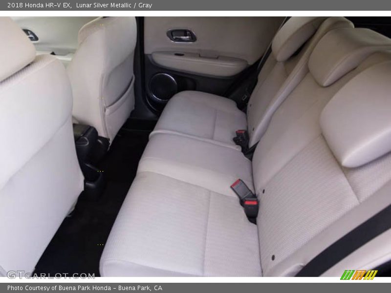 Lunar Silver Metallic / Gray 2018 Honda HR-V EX
