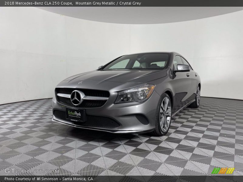 Mountain Grey Metallic / Crystal Grey 2018 Mercedes-Benz CLA 250 Coupe