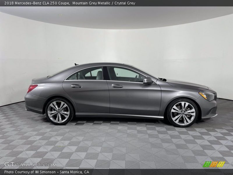 Mountain Grey Metallic / Crystal Grey 2018 Mercedes-Benz CLA 250 Coupe