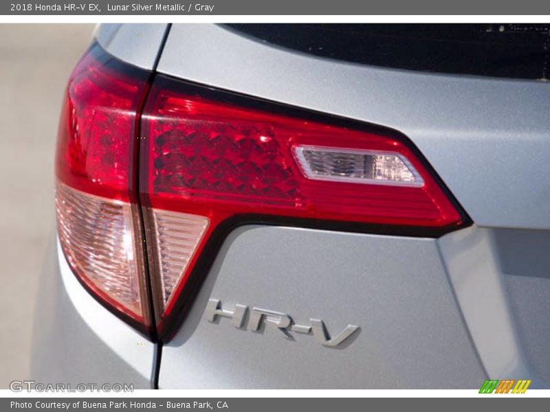 Lunar Silver Metallic / Gray 2018 Honda HR-V EX