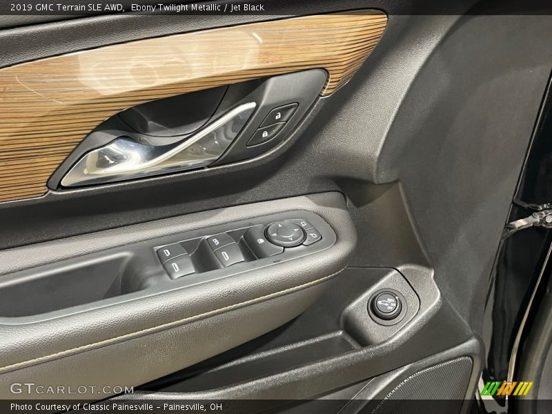 Ebony Twilight Metallic / Jet Black 2019 GMC Terrain SLE AWD