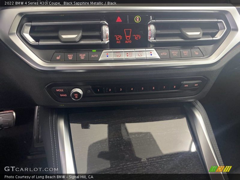 Black Sapphire Metallic / Black 2022 BMW 4 Series 430i Coupe