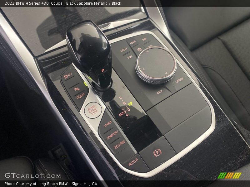 Black Sapphire Metallic / Black 2022 BMW 4 Series 430i Coupe