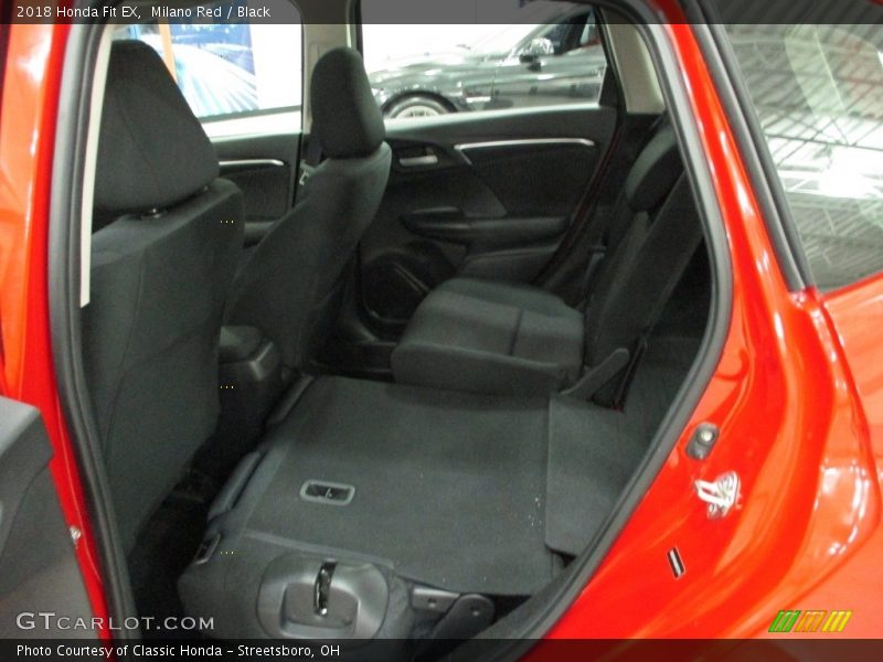 Milano Red / Black 2018 Honda Fit EX