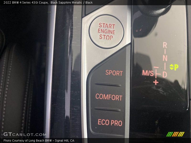 Black Sapphire Metallic / Black 2022 BMW 4 Series 430i Coupe