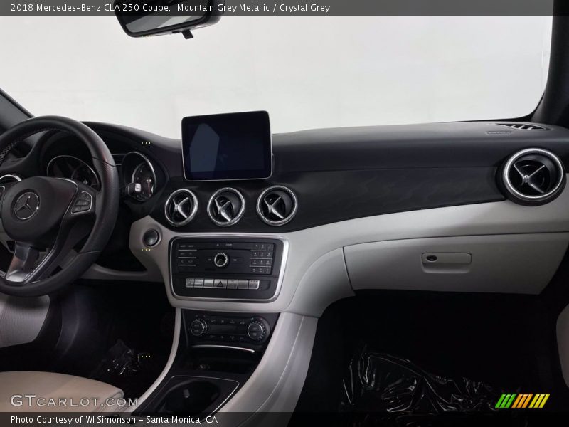 Mountain Grey Metallic / Crystal Grey 2018 Mercedes-Benz CLA 250 Coupe