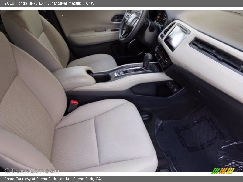 Lunar Silver Metallic / Gray 2018 Honda HR-V EX