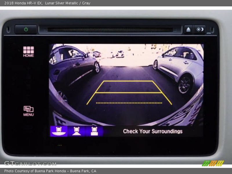 Lunar Silver Metallic / Gray 2018 Honda HR-V EX