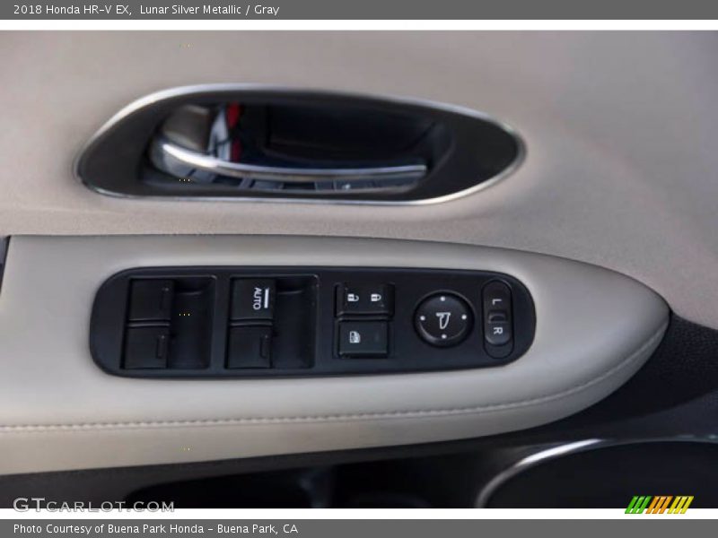 Lunar Silver Metallic / Gray 2018 Honda HR-V EX