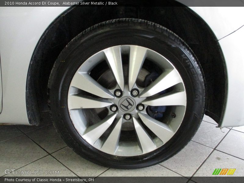 Alabaster Silver Metallic / Black 2010 Honda Accord EX Coupe