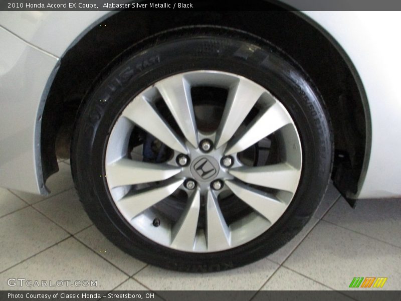 Alabaster Silver Metallic / Black 2010 Honda Accord EX Coupe