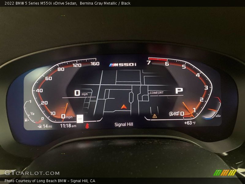  2022 5 Series M550i xDrive Sedan M550i xDrive Sedan Gauges