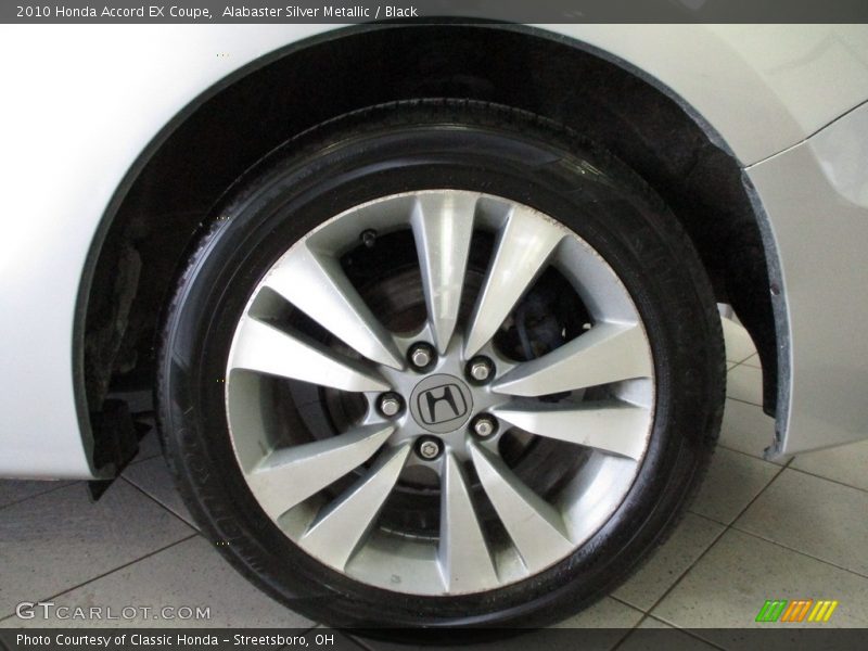 Alabaster Silver Metallic / Black 2010 Honda Accord EX Coupe