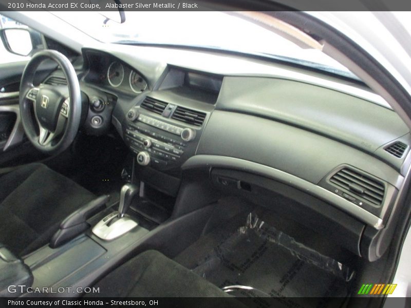 Alabaster Silver Metallic / Black 2010 Honda Accord EX Coupe