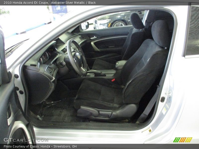 Alabaster Silver Metallic / Black 2010 Honda Accord EX Coupe