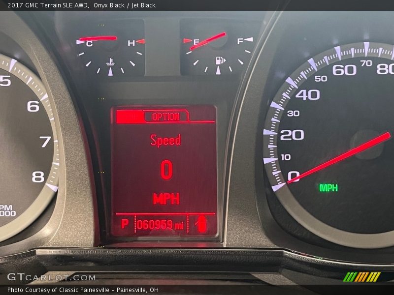 Onyx Black / Jet Black 2017 GMC Terrain SLE AWD