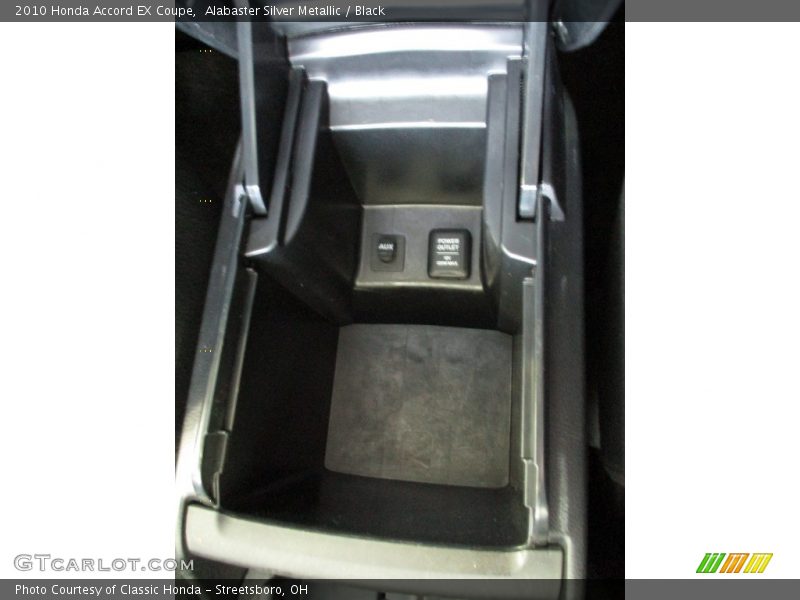 Alabaster Silver Metallic / Black 2010 Honda Accord EX Coupe