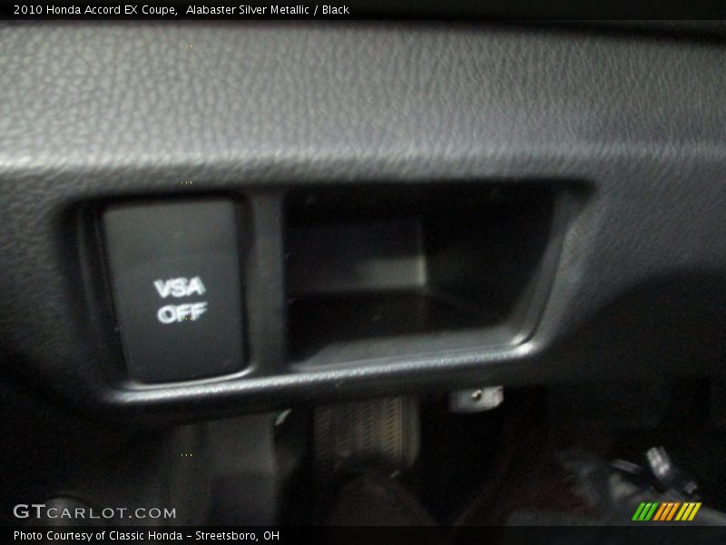 Alabaster Silver Metallic / Black 2010 Honda Accord EX Coupe