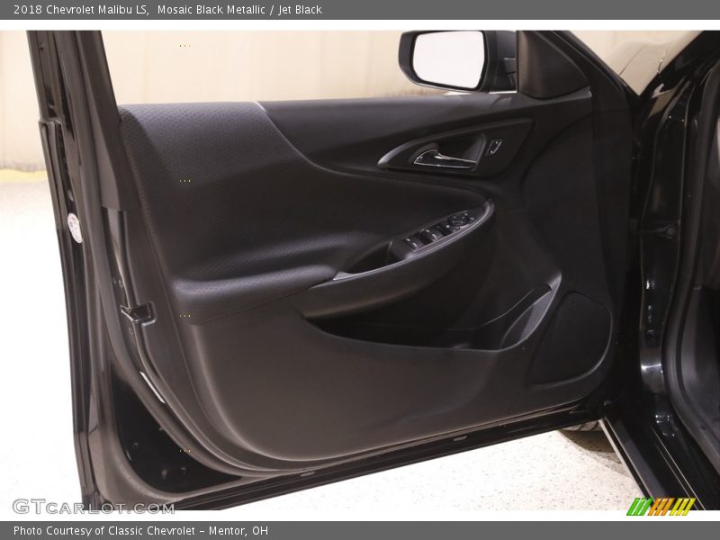 Mosaic Black Metallic / Jet Black 2018 Chevrolet Malibu LS
