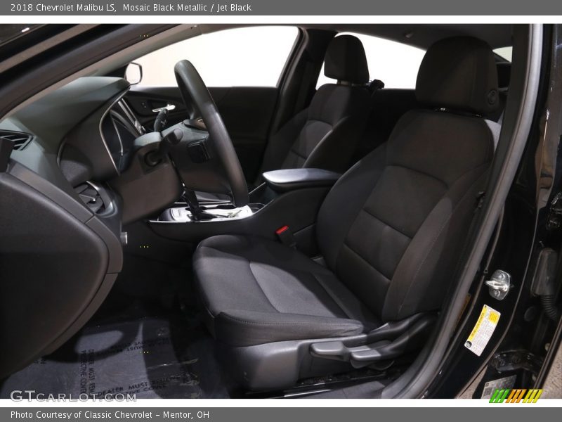 Mosaic Black Metallic / Jet Black 2018 Chevrolet Malibu LS