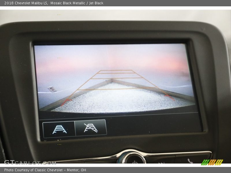Mosaic Black Metallic / Jet Black 2018 Chevrolet Malibu LS