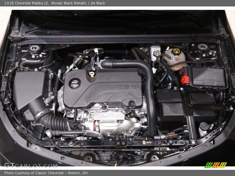 Mosaic Black Metallic / Jet Black 2018 Chevrolet Malibu LS
