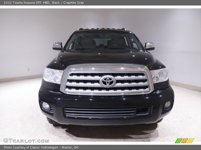 Black / Graphite Gray 2012 Toyota Sequoia SR5 4WD