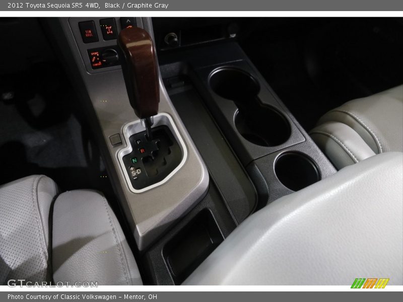 Black / Graphite Gray 2012 Toyota Sequoia SR5 4WD