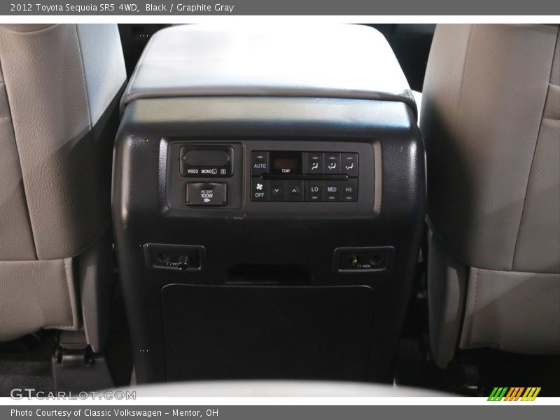 Black / Graphite Gray 2012 Toyota Sequoia SR5 4WD