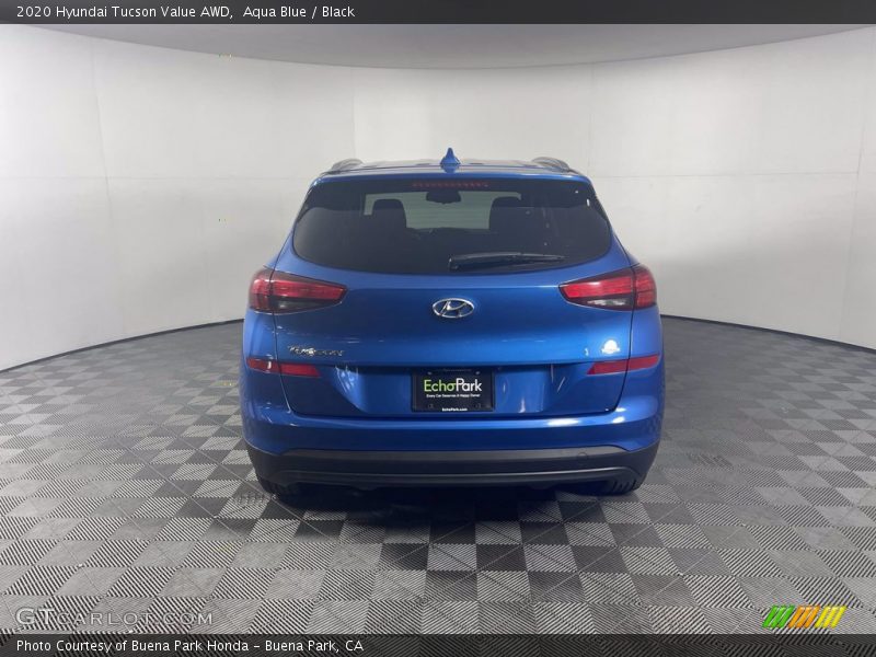 Aqua Blue / Black 2020 Hyundai Tucson Value AWD