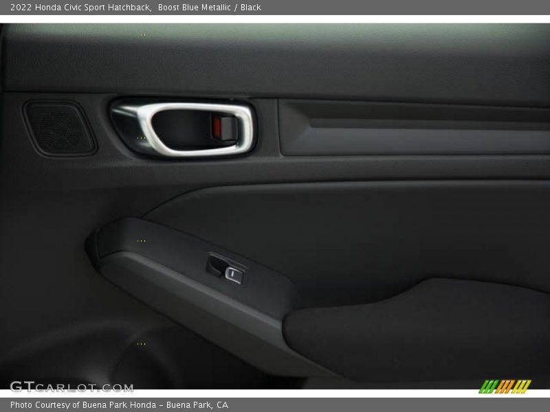 Boost Blue Metallic / Black 2022 Honda Civic Sport Hatchback