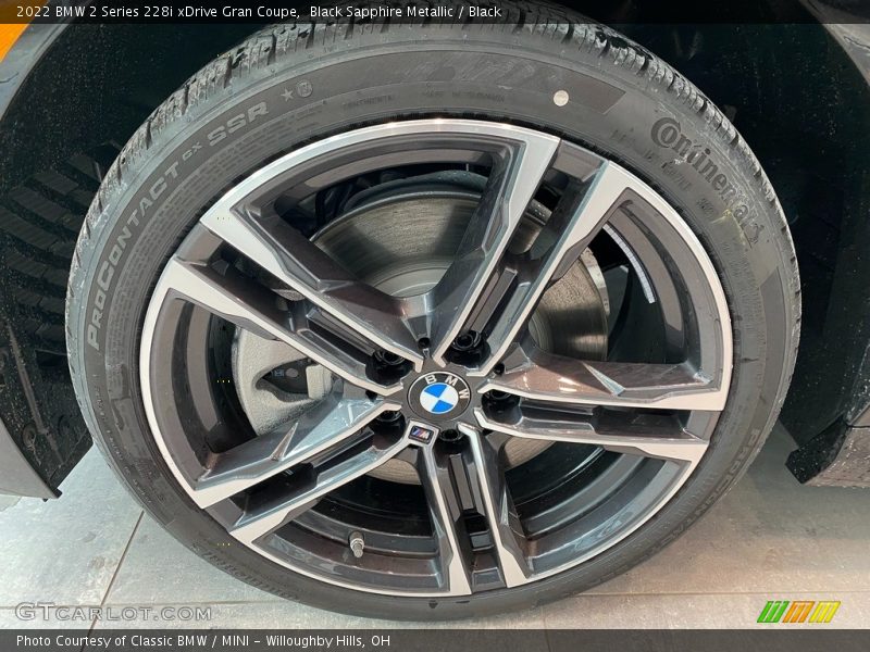 Black Sapphire Metallic / Black 2022 BMW 2 Series 228i xDrive Gran Coupe