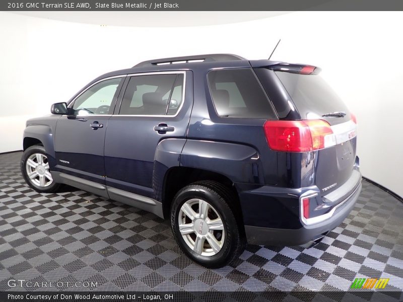 Slate Blue Metallic / Jet Black 2016 GMC Terrain SLE AWD
