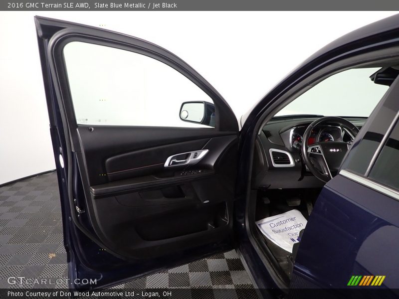 Slate Blue Metallic / Jet Black 2016 GMC Terrain SLE AWD