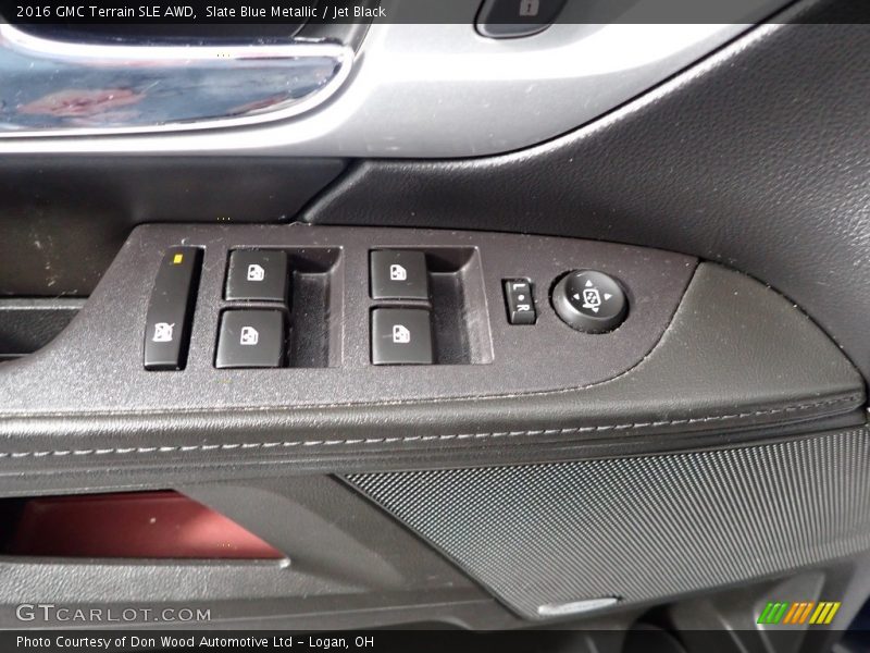 Slate Blue Metallic / Jet Black 2016 GMC Terrain SLE AWD