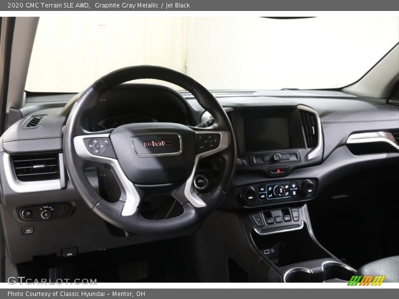 Graphite Gray Metallic / Jet Black 2020 GMC Terrain SLE AWD