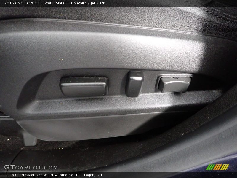 Slate Blue Metallic / Jet Black 2016 GMC Terrain SLE AWD