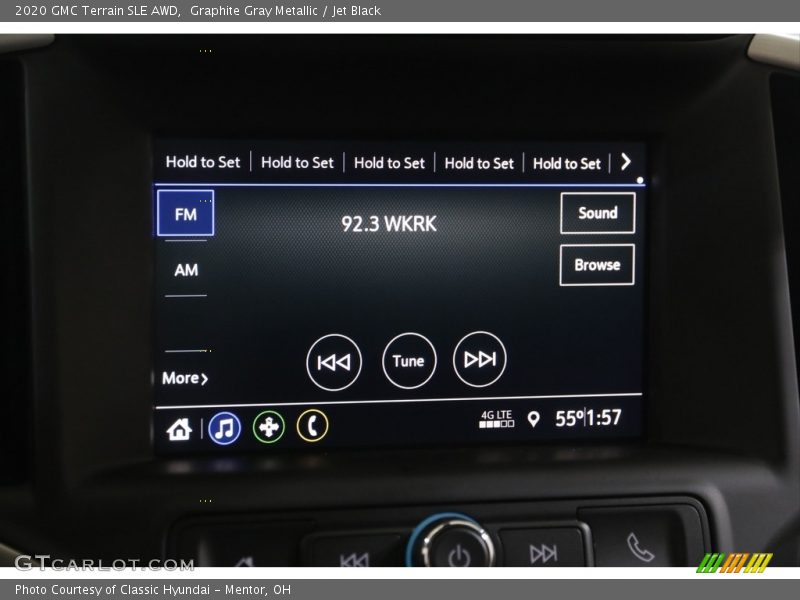 Graphite Gray Metallic / Jet Black 2020 GMC Terrain SLE AWD