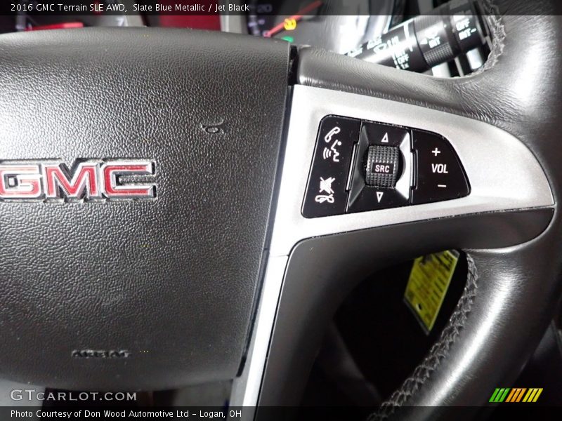 Slate Blue Metallic / Jet Black 2016 GMC Terrain SLE AWD