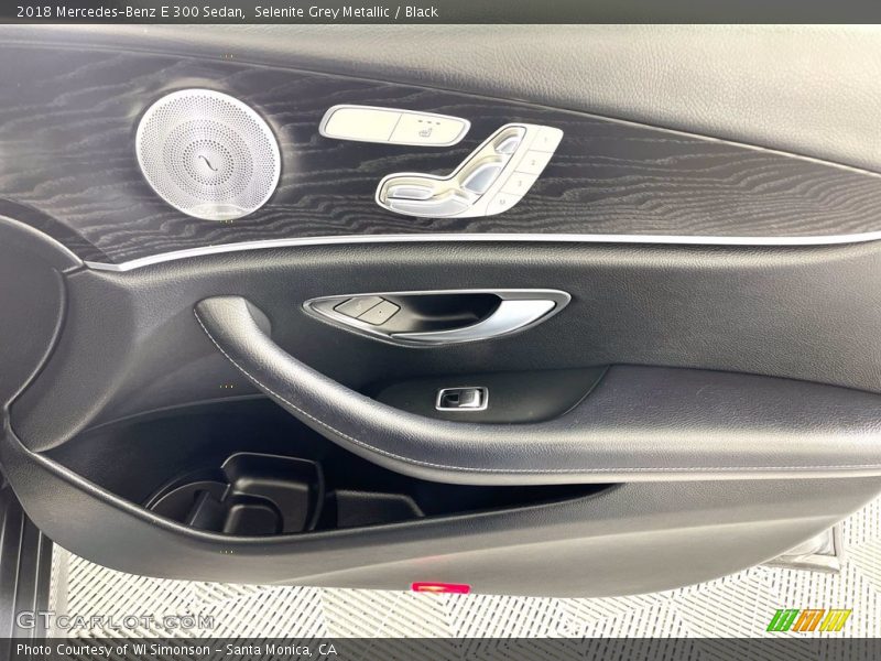 Selenite Grey Metallic / Black 2018 Mercedes-Benz E 300 Sedan