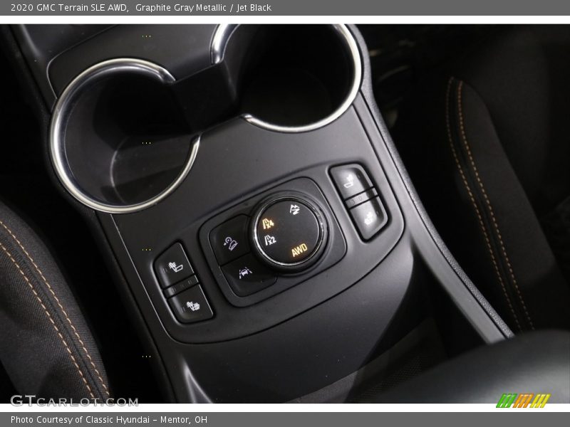 Graphite Gray Metallic / Jet Black 2020 GMC Terrain SLE AWD