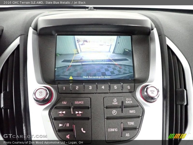 Slate Blue Metallic / Jet Black 2016 GMC Terrain SLE AWD